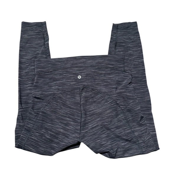 lululemon athletica Pants - Lululemon Gray/black/white Leggings